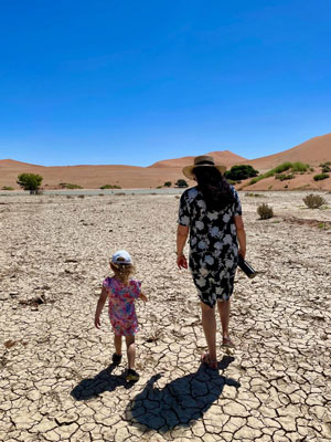The South - magnificient dunes Sossuvlei and Deadvlei